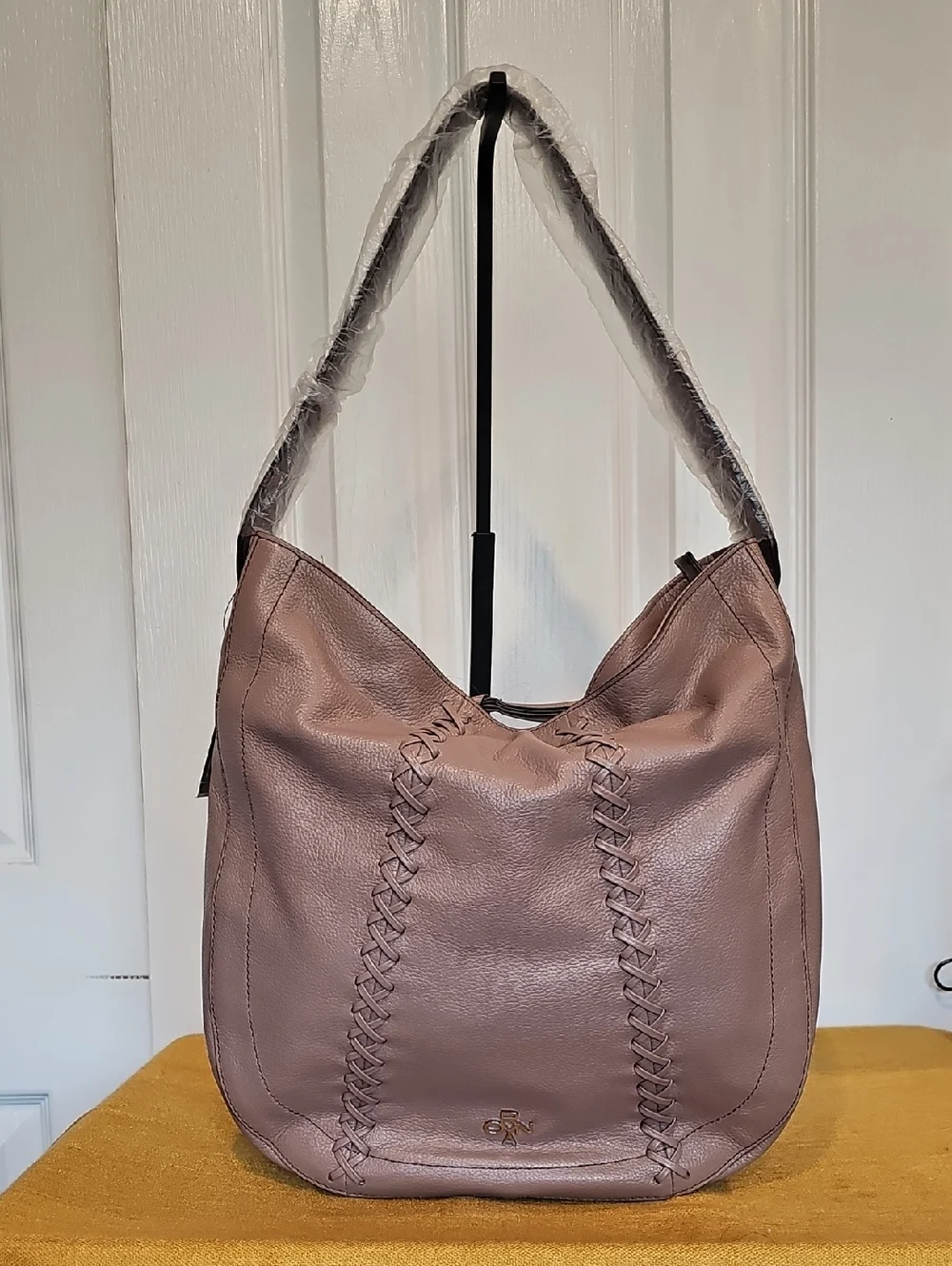 orYANY Large Chelsea‎ Leather Hobo Bag - Mocha NWT MSRP $278